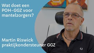 Wat doet een POH GGZ voor mantelzorgers [upl. by Neelsaj25]