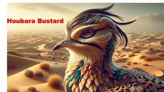 The Houbara bustard [upl. by Nageet529]