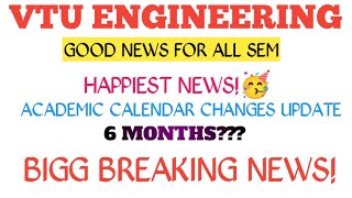 A GOOD NEWS FOR ALL VTU ENGINEERING STUDENTS vtuengineering exam vtuupdate [upl. by Adnamor]