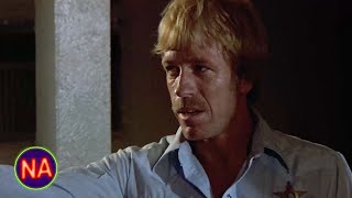 Chuck Norris Takes Out a Bar Full of Drunks  Silent Rage 1982  Now Action [upl. by Jehovah]