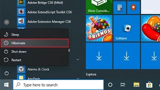 How to enable hibernate in Windows 10 [upl. by Nnayar]