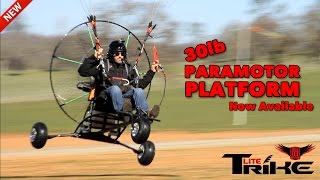 BlackHawk Paramotor Announces NEW Lite Trike For Powered Paragliding [upl. by Tegirb]