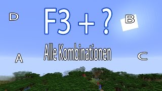 Alle F3 Tastenkombinationen in Minecraft Minecraft Tutorial [upl. by Moritz48]