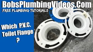 How to Install a PVC Toilet Flange [upl. by Shevlo]