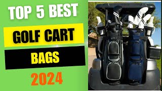 Top 5 Best Golf Cart Bags 2024 Review [upl. by Sinnelg820]