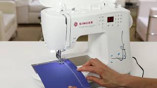 SINGER® FEATHERWEIGHT™ C240  Owners Class  Selecting a Stitch [upl. by Aihsined810]