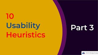 10 Usability Heuristics UX Part 3 [upl. by Eicyal375]