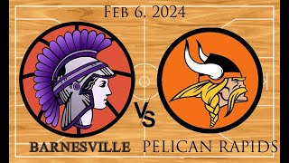 Barnesville Varsity Girls vs Pelican Rapids [upl. by Aicinat]