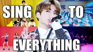 KPOP TRY TO SING TO EVERYTHING [upl. by Helas30]