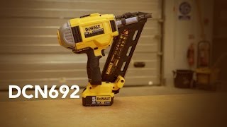 DeWALT DCN692 Cordless Brushless Framing Nailer from Toolstop [upl. by Archle]