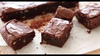 Fudgy Pecan Brownies  Everyday Food with Sarah Carey [upl. by Onahpets]