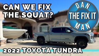 2022 Toyota Tundra Suspension Upgrade  Timbren SES Suspension Enhancement System Fix Towing Squat [upl. by Einnaoj353]