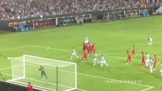 Lionel Messi Free Kick Goal vs Panama ►Different Camera Views LIVE from The Stands Fan Footage HD [upl. by Daven]