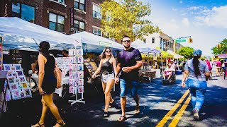 30th Avenue Festival ASTORIA  4k Walking Tour NYC  31st to 41st Street Astoria Queens  City ASMR [upl. by Norag]