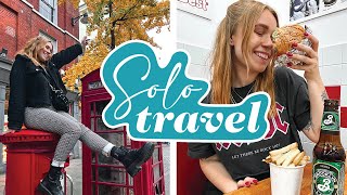 SOLO triptravel vlog 🇬🇧  Traveling ALONE for the first time to Nottingham amp Manchester [upl. by Legir]