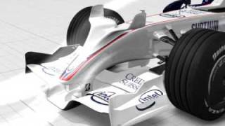 BMWSauber F108 novità aerodinamica [upl. by Pinette]