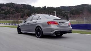 AMG Sound  Mercedes 2014 E 63 AMG Race Track HD Trailer [upl. by Ainorev]