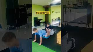 Flexão Nórdica  FISIOTERAPIA ESPORTIVA fisioterapiaesportiva [upl. by Celin873]