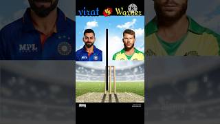 Who better in ODIs cricket  Virat Kohli vs David Warner comperison short viratviral [upl. by Anah]