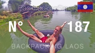 Tubing auf dem Mekong 4000 Islands Don Det Laos  Weltreise Vlog  Backpacking 187 [upl. by Ursulina]