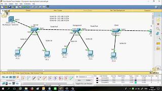 CCNA Switch lab10 Inter VLAN Routing Switch Layer 3 โดย MrJodoi [upl. by Cinda]