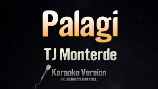 Palagi  TJ Monterde Karaoke [upl. by Saidel]