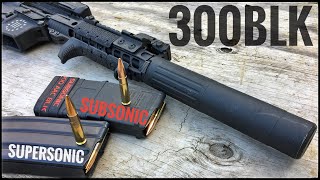 Suppressed 300 AAC Blackout  How Quiet Is It Silencer Series Ep 02 [upl. by Horodko]