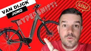 Getest nieuwe Van Dijck Juno ebikes met hypershift [upl. by Lorolla722]