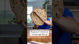 New Recipe Beginner’s Einkorn Sourdough Bread 🍞sourdoughbread sourdough [upl. by Yahska14]