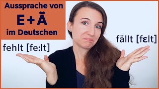 3 Lektion 3 der Laut E versus Ä  Lange und kurze Vokale  Deutsche Aussprache verbessern [upl. by Pubilis595]