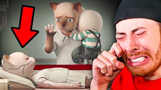 Reacting to the SADDEST Animations TRY NOT TO CRY [upl. by Amled]