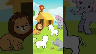 Farmyard Frolic Featuring Farm Animals Shorts  MiniMouseTV Poem amp Rhymes For Kids [upl. by Malena]