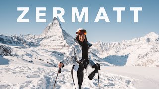 Zermatt Switzerland VLOG  Skiing amp Luxury Hotels [upl. by Lammaj]