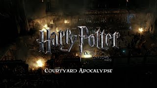 Courtyard Apocalypse  Harry Potter and the Deathly Hallows Part 2 Complete Score Film Mix [upl. by Ellicec408]