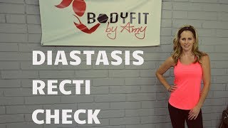 How to Check for Diastasis Recti Ab Separation After Pregnancy [upl. by Marijane]