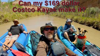 Will my 169 Costco Kayak make it down a river amp overnight [upl. by Manup]