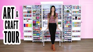 ALL MY ART SUPPLIES  DreamBox Craft Storage Tour [upl. by Salvatore]