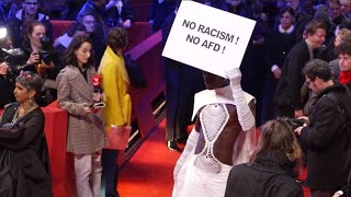 Berlinale film festival marred by antisemitic protests [upl. by Sidoeht]