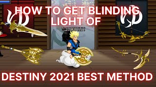 AQW How to get Blinding Light of Destiny 2021 Guide Fast BLOD [upl. by Zeiger]