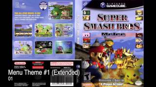 Super Smash Brothers Melee • Menu Theme Extended • Gamecube [upl. by Sivrahc]