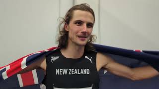 Geordie Beamish Used His Kick To Take Gold In The Mens 1500m At World Indoor Championships 2024 [upl. by Low]