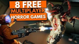 8 Best FREE Multiplayer Horror Games [upl. by Crispin]