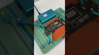 How to remove M1 processor with black glue bgareworkstation reballingic [upl. by Meean250]