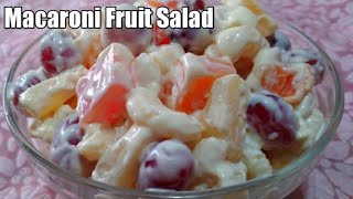 Perfect Creamy Macaroni Pasta Salad Recipe [upl. by Haelam]