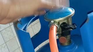 How to fix and remove gas regulator from a gas cylinder [upl. by Elleral]