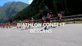 Biathlon Contest  Bessans [upl. by Alcock400]