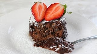 Microwave Nutella Mug Cake  Easy Microwave Chocolate Cake Recipe [upl. by Winikka631]