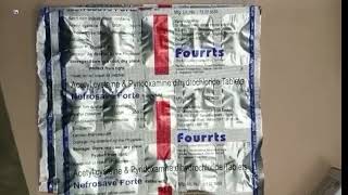 Nefrosave Forte Tablet  Acetyl cysteine amp Pyridoxamine dihydrochloride Tablets  Nefrosave Forte T [upl. by Nehtanhoj]