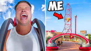 I Rode The TALLEST Rollercoaster In EUROPE [upl. by Derman]