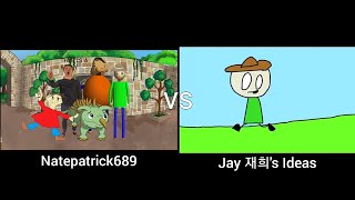 Baldis Basics Song  Baldis Big Zoo Part 3 Natepatrick689 vs Jay 재희s Ideas [upl. by Ayot605]